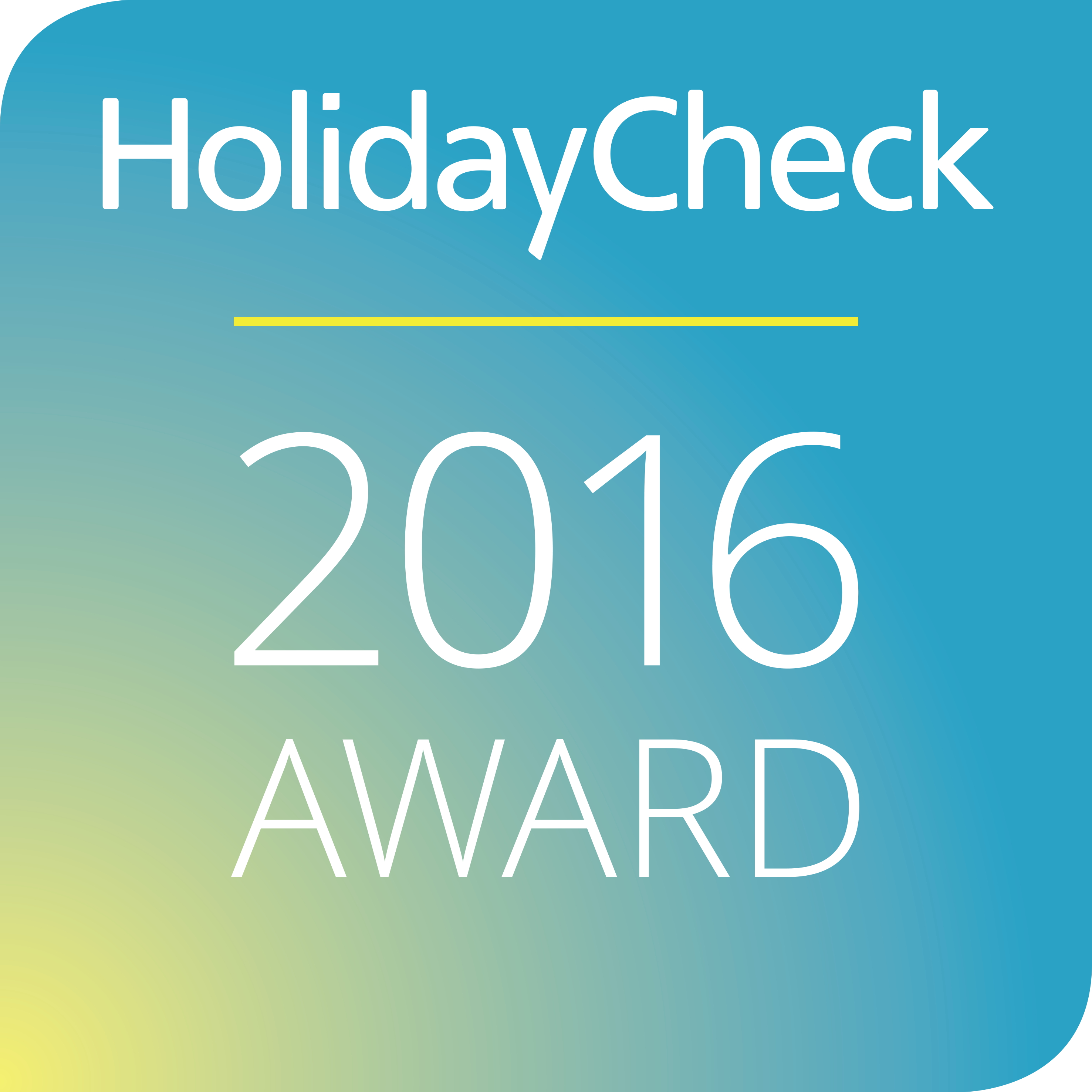HolidayCheck 2016 Award