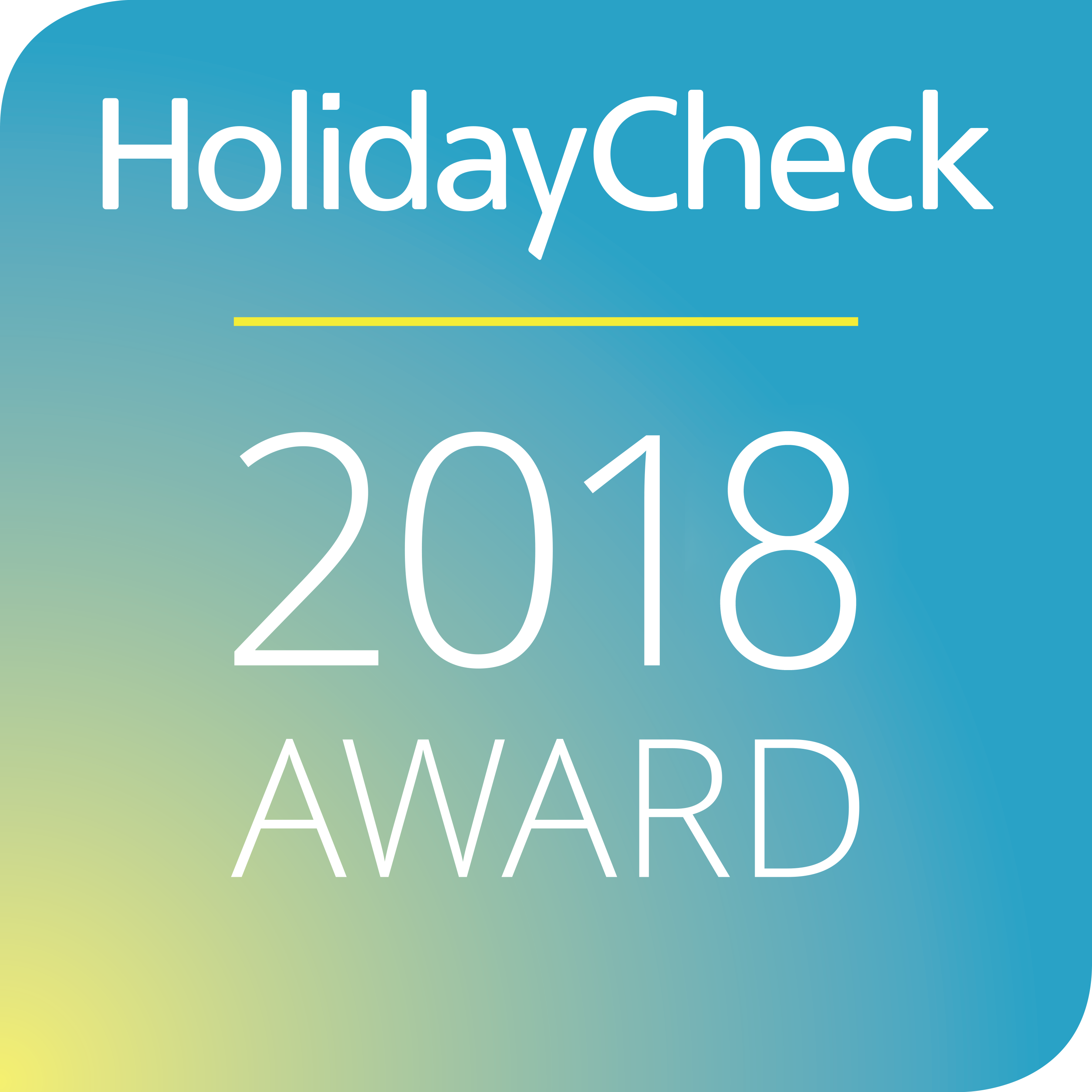 HolidayCheck 2018 Award